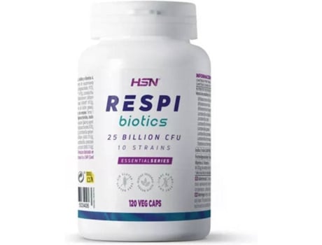 Complemento Alimentar HSN Respi Biotics (120 veg caps)