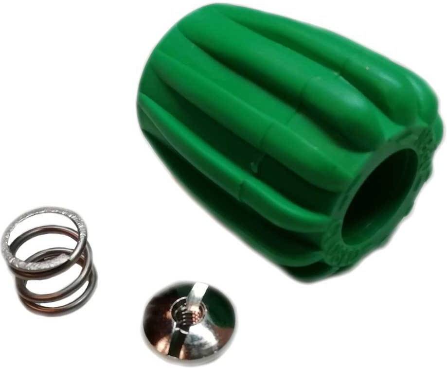 Tornera Para Garrafas de buceo metalsub technical knob for tank valve. green kit exterior grifo botella nitrox