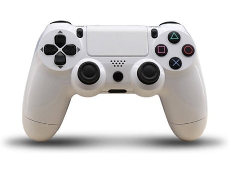 Controlador Inalámbrico para PS4, Doble Vibración, Bluetooth, LED, Jack de Audio