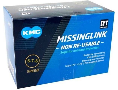 Cadena KMC Missinglink Ept 6-8s 40 Units