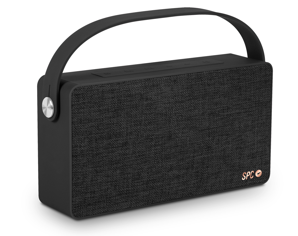 Altavoz Bluetooth SPC 4413N Big Bang (Negro - 20 W - Alcance: 10 m - Autonomía: 8 h)