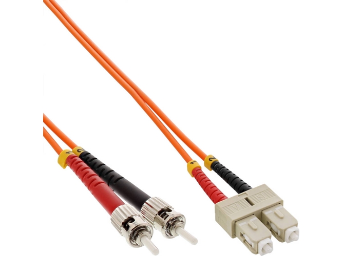 Cable de Fibra Óptica INLINE (15 m - Naranja)