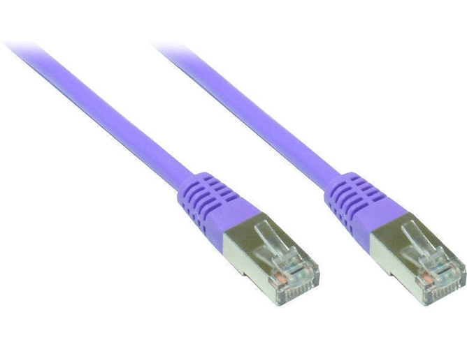 Cable de Red ALCASA (RJ45 - 1 m - Morado)