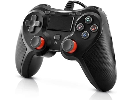 Mando para PS4 CHRONUS SB-L-3 Negro (Inalámbrico)