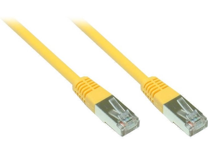 Cable de Red ALCASA (RJ45 - 2 m - Amarillo)