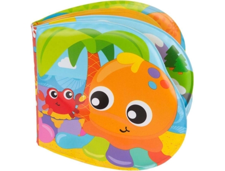 Playgro Libro De baño con sonidos a partir los 6 meses sin bpa splashing fun friends bath book multicolor 40180