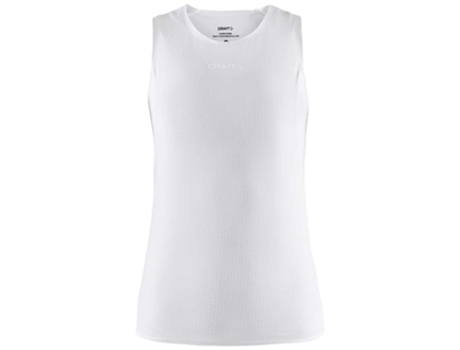 Camiseta de Mujer para Running CRAFT Dry Nanoweight Blanco (S)