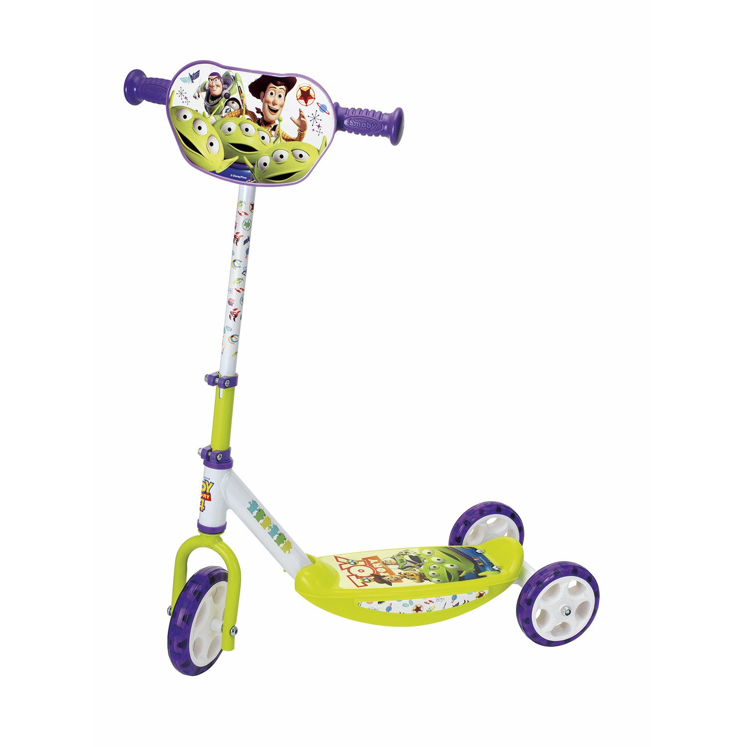 Patinete DISNEY Toy Story con 3 Ruedas (Edad Mínima: 3 Años - 25.5 x 15.6 x 47.3 cm)