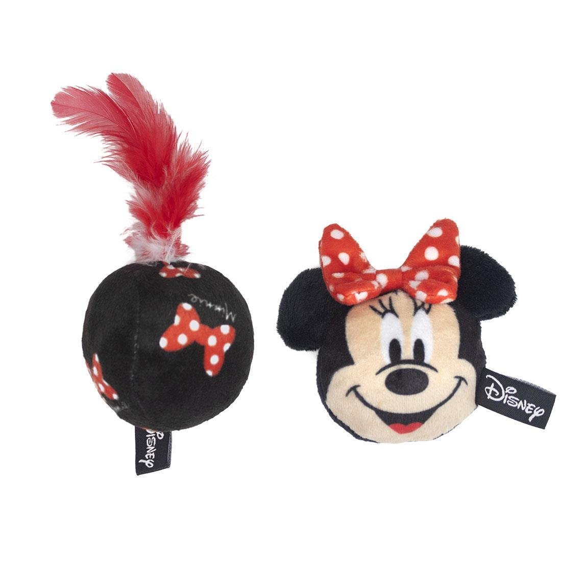 Juguete para Gatos 2 Piezas Minnie FOR FAN PETS Licencia Oficial Disney