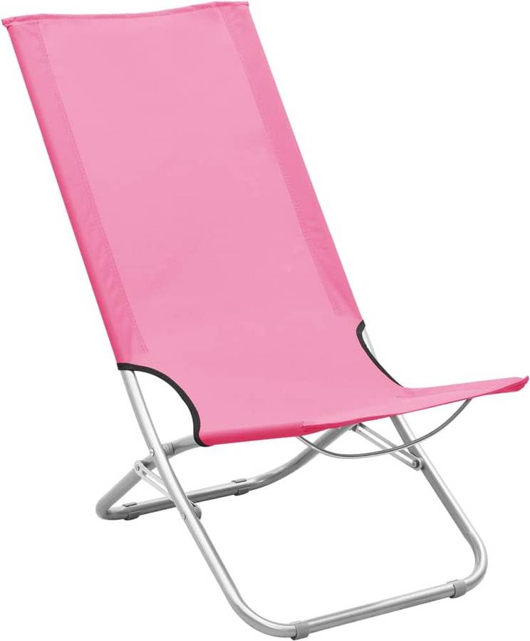 Silla de Playa VIDAXL Plegable 310381 (48x82x84 cm - Tela)