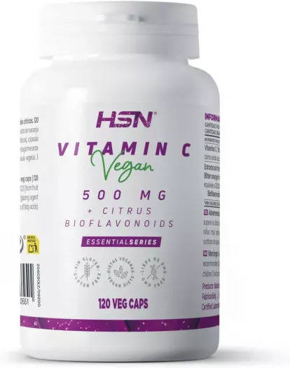 Complemento Alimentar HSN Vitamina C (120 veg caps)