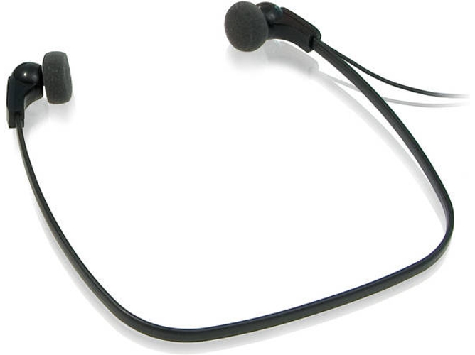 Auriculares con Cable PHILIPS LFH0334 (In Ear - Negro)