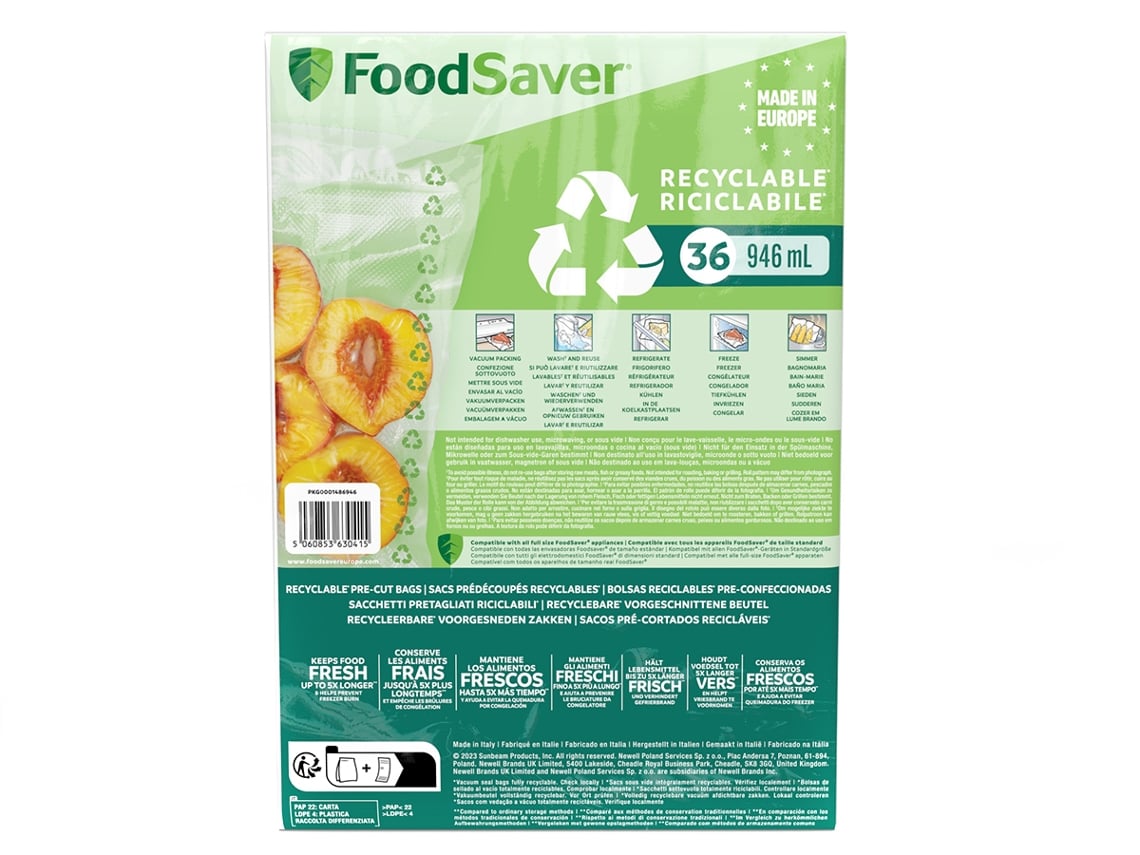 FoodSaver - 48 Bolsas