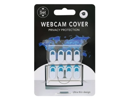 Capa de webcam para proteção de privacidade Blanco 8-pack