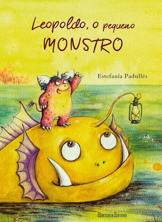 Libro Leopoldo, O Pequeno Monstro de Estefanía Padullés Estévez (Galego)