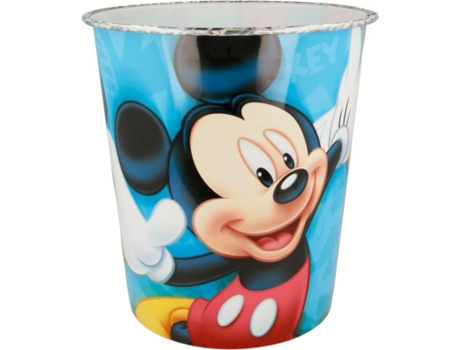 Joy Toystor Papelera mickey fresh air fun and happy days color 2208 cesta de mouse 62191 blanco 225 21