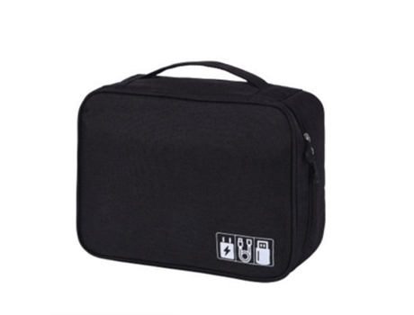 Funda Organizadora para Memorias USB / Accesorios Electrónicos / Funda para Disco Duro (Negro)