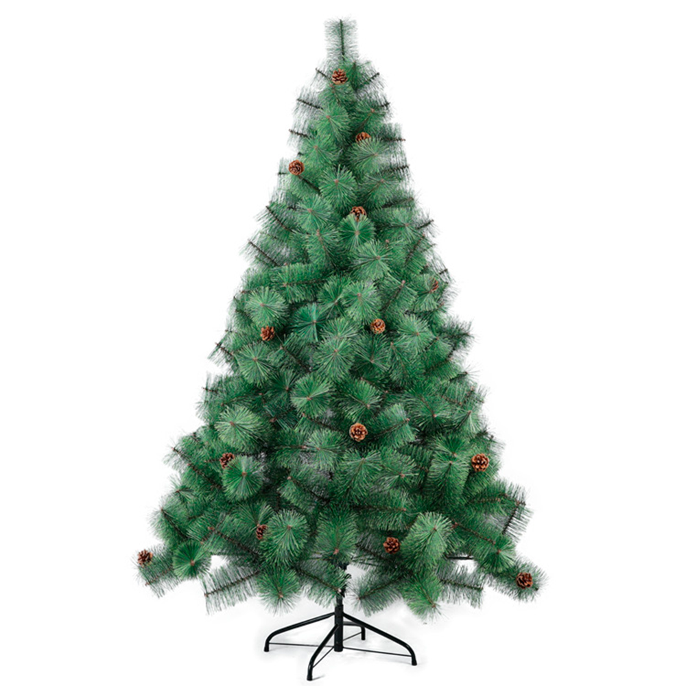 Árbol De Navidad Pino Hoja De Aguja (120 Cm - Florado)