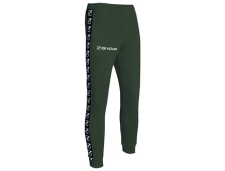 Pantalones para Hombre GIVOVA Tricot Band Verde para Fútbol (XXL)