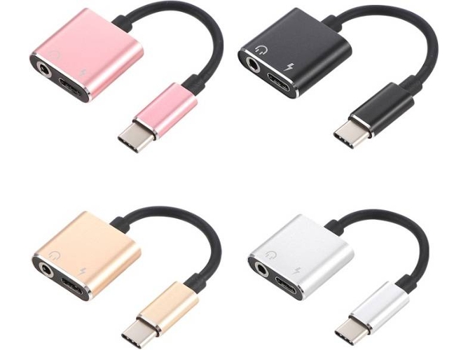 Adaptador FEITENG USB-C/Jack