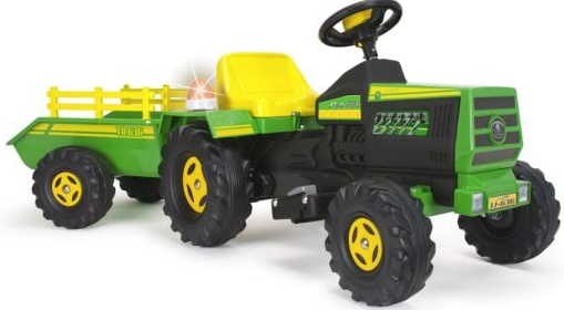 Andador INJUSA Tractor Basic 6V Verde (Edad Mínima: 12 Meses - 136 x 52 x 50 cm)