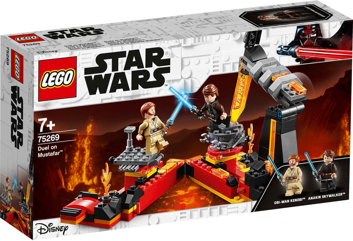 LEGO Star Wars: Duelo En Mustafar (Edad Mínima: ‍7 - 208 Piezas)