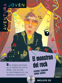 Monstruo Del Rock. serie aventura joven. libro cd ele lecturas gradu.jovenes tapa blanda elvira sancho español