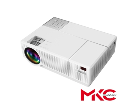 Proyector MKC Led Rgb 2x USB/2x HDMI con Mando