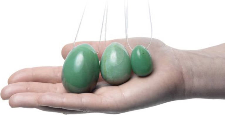 Estimulador LA GEMMES Yoni Eggs (Jade - 5x3.5 cm)