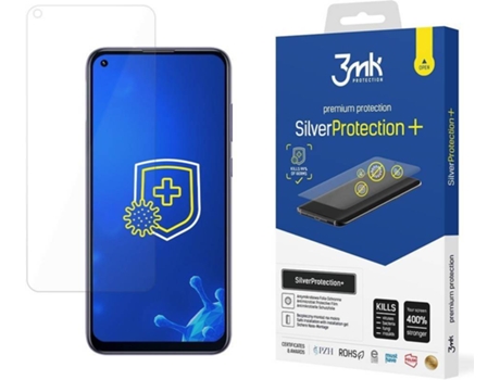 Protector Cristal Templado Samsung Galaxy M11 3MK Antibacteriano