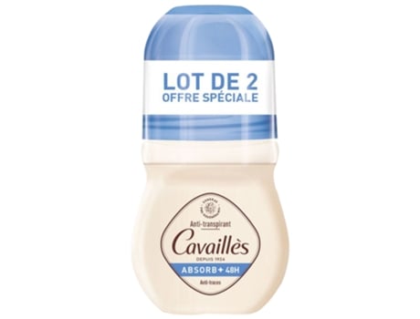 Cavaillès Desodorante Absorb+ 48h 2X50ml