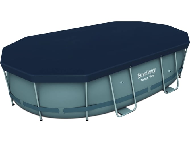 Bestway 58425 Cobertor invierno para piscina desmontable 427x250 cm ovalada 1609