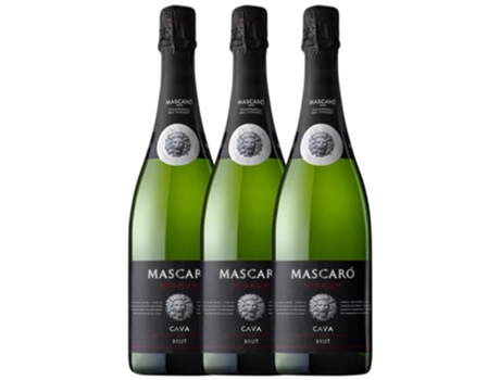 Espumante MASCARÓ Mascaró Nigrum Brut Cava Reserva (0.75 L - 3 unidades)