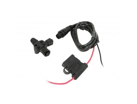 Conector en T con cable de alimentación nmea 2000 HUMMINBIRD