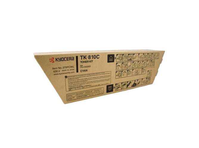 Cartucho de tóner Original KYOCERA TK810K/FS C8026N Cian