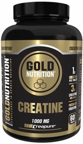 Complemento Alimentar GOLDNUTRITION Creatina Creapure 1000 Mg (3 g)