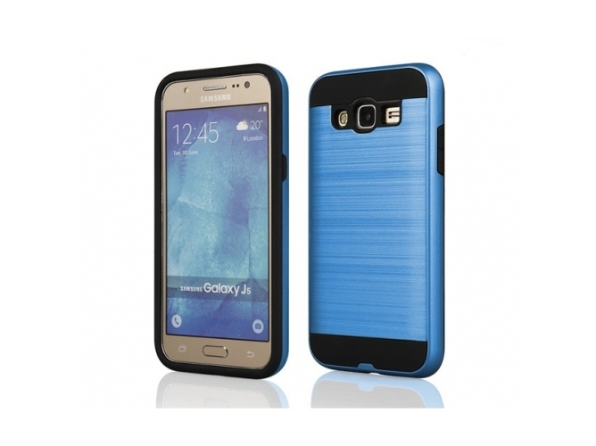 Carcasa Samsung Galaxy J1 J100 Rígida Azul