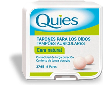 Deiters Tapones Cera natural quies para los 16