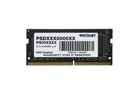 Memoria RAM DDR4 PATRIOT MEMORY (1 x 16 GB - 2400 MHz)