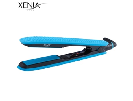 Plancha de Pelo XENIA PARIS Silicona Azul (140-200C)