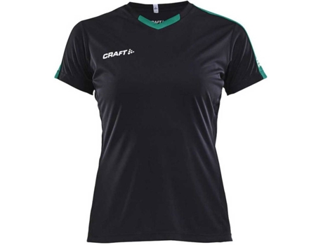 Camiseta de Mujer para Fútbol CRAFT Progress Contrast Verde (M)