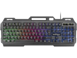 MARS GAMING Teclado Gaming MARS MK120ES (Membrana - Español - Negro y Gris)