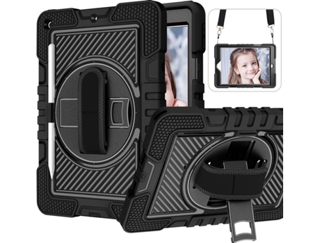 Funda Tablet iPad10.2 LMW Rugged Protective Negro