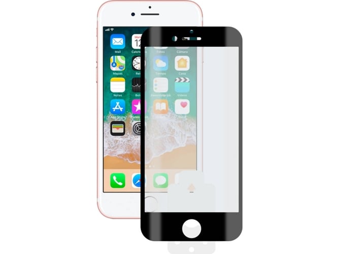 KSIX Protector Pantalla Full Glue 2.5D Vidrio Templado 9H Para iPhone 15  Plus Transparente