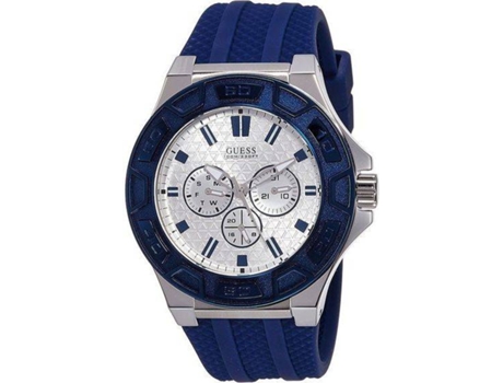 Reloj GUESS W0674G4 Mujer (Silicona - Azul)