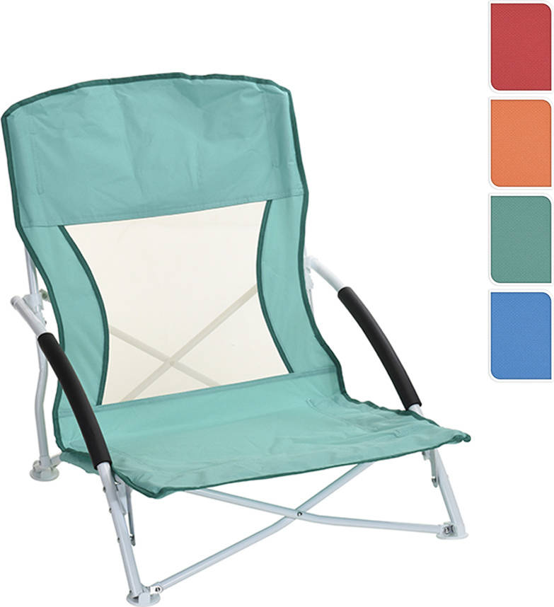 Silla de Playa PROBEACH Plegable de Metal Multicolor