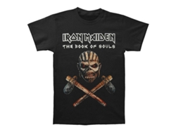 Camiseta ROCKINSTONE Iron Maiden Axe Color Book Of Souls (XL)