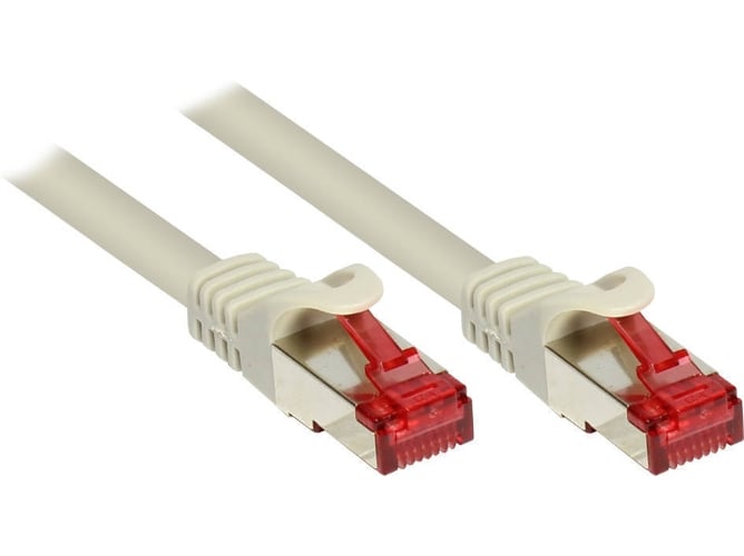 Cable de Red ALCASA (RJ45 - 7.5 m - Gris)