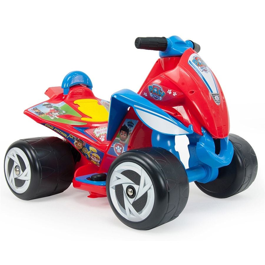 Andador INJUSA Moto4 Paw Patrol 6V Rojo (Edad Mínima: 12 Meses - 66 x 50 x 47 cm)