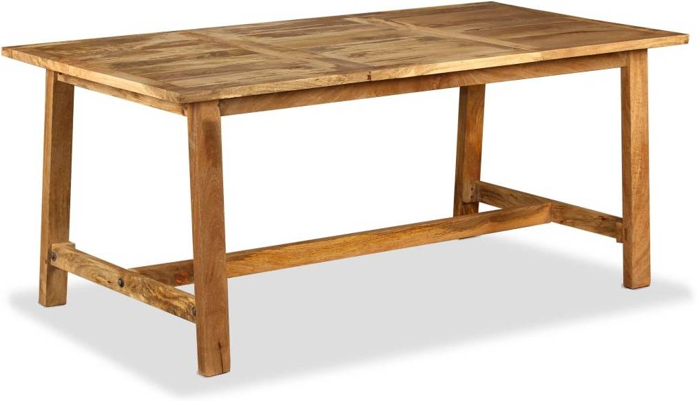 Mesa de Comedor VIDAXL 244803 (Madera de Manguera Maciza - 180 cm)